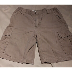Carhartt Shorts Men' 38 Brown Carpenter Canvas Cargo Utility Workwear Hiking